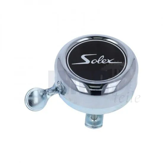 Klingel Chrom Solex Schwarz