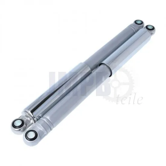 Stößdampfer Grau/Chrom Geschlossen IMCA 370MM