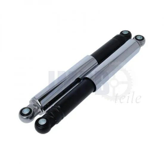 Stoßdämpfer Schwarz/Chrom Geschlossen IMCA 290MM