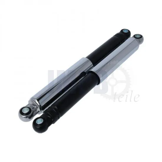 Stoßdämpfer Schwarz/Chrom Geschlossen IMCA 310MM