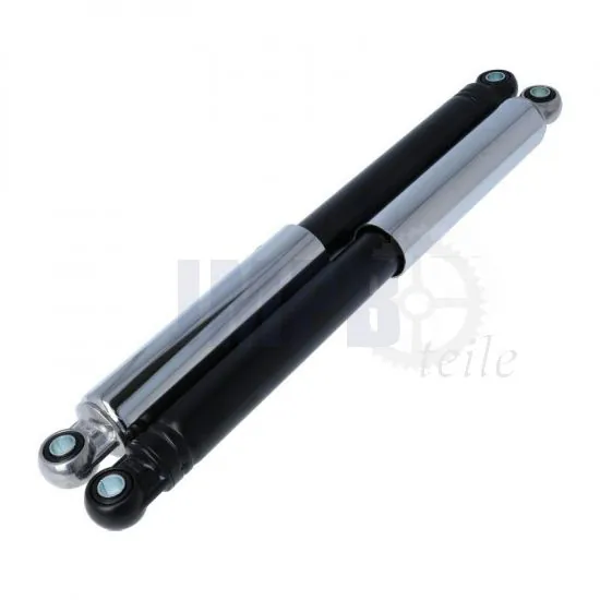Stößdampfer Schwarz/Chrom Geschlossen IMCA 370MM