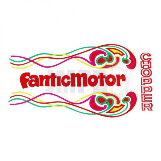Tankaufklebersatz Fantic Motor Chopper