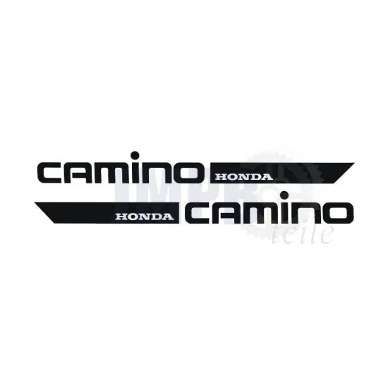 Aufklebersatz Transfer Honda Camino Schwarz