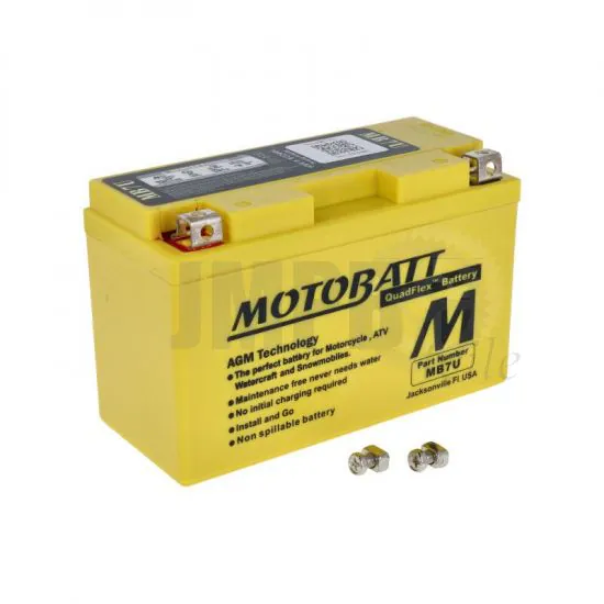 Batterie 12 Volt MotoBatt MB7U 7Ah