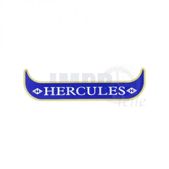 Aufkleber Kennzeichenhalter Schmal Hercules