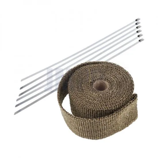 Auspuff Wärmeband Titanium 50MM / 5 Meter