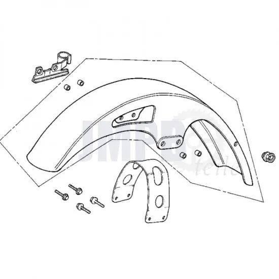 Stabilisator Gabel Honda MB50