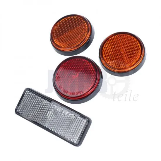 Reflektorsatz Yamaha/Universal 4-Teilig