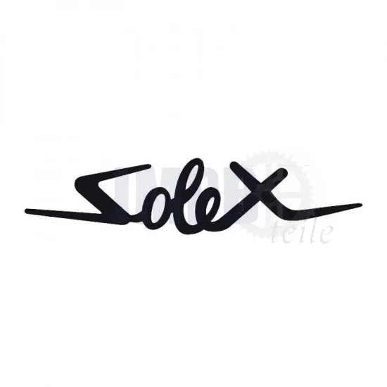 Aufkleber Solex Schwarz 150X35MM