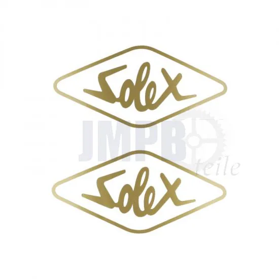 Aufklebersatz Solex Gold 70X33MM