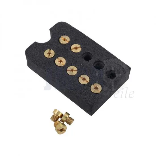Düsensatz Dellorto 6MM 10 Stück 75-98