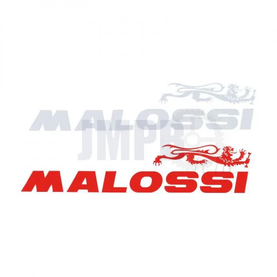 Aufklebersatz Malossi 2-Stück 25CM
