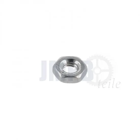 Sechskantmutter Niedrig M3 Edelstahl A4 DIN 439B