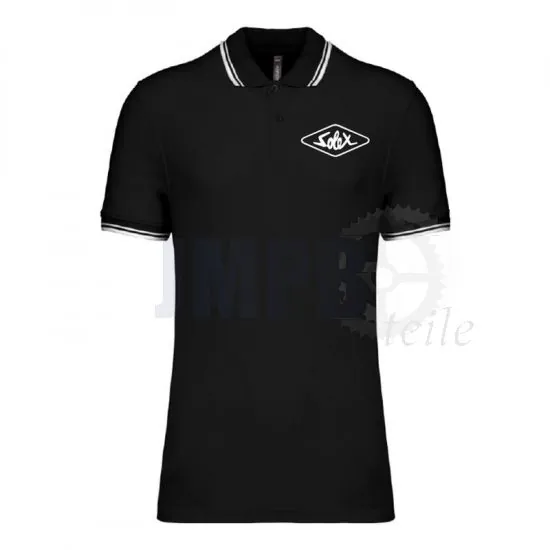Polo Solex Schwarz/Weiß