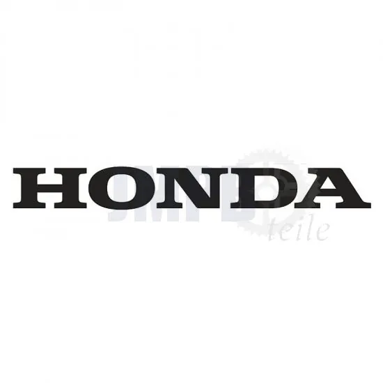 Aufkleber Honda Wort Schwarz 275MM