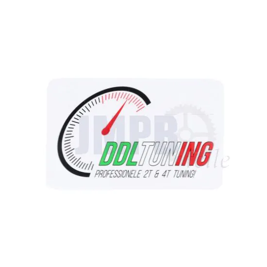 Aufkleber DDL Tuning 100X60MM