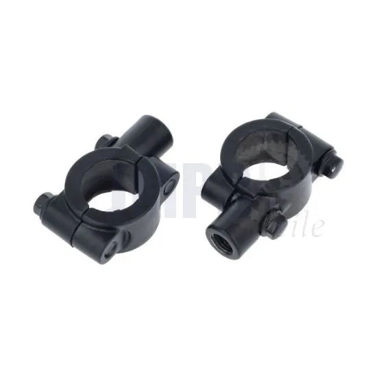 Spiegelhaltersatz Schwarz M8 Rechts Universal 