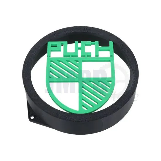 Schwungradabdeckung mit Puch Logo Grün Niedrig
