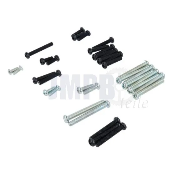 Motorblock Schraubensatz Yamaha DT50MX Kreuzschlitz / Schlitz