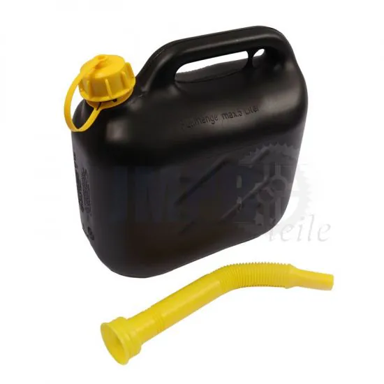Benzinkanister Schwarz 5 Liter
