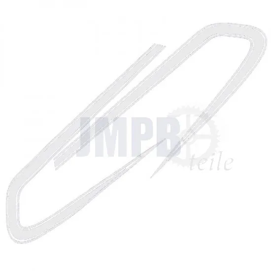 Tankaufklebersatz Yamaha FS1 378 Weiß