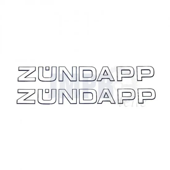 Aufkleber Zundapp Tank 2 Stück