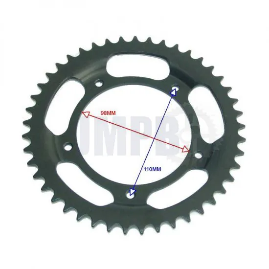 Kettenrad Puch Z-One 5-Löcher 45 Zahne