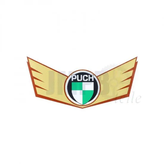 Transfer Hinter Schutzblech Puch Gold