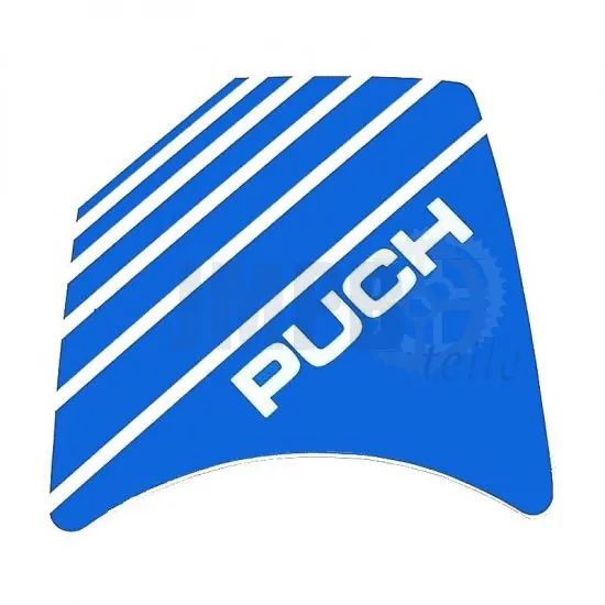 Aufkleber Scheinwerfer Verkleidung Puch Maxi Blau