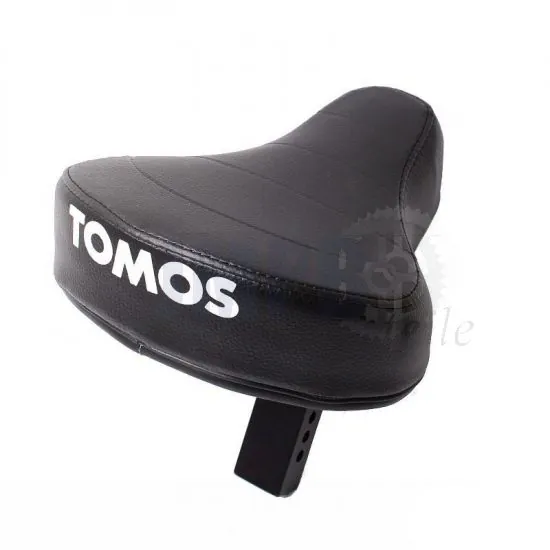 Sattel Tomos A3/A35 Schwarz Aufdruck