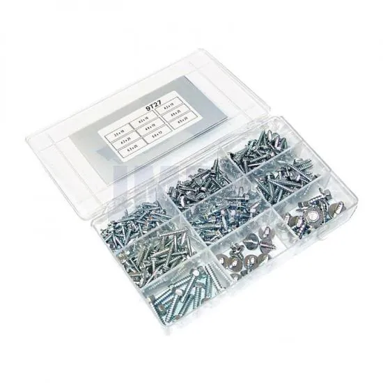 Sortiment Satz Platte Schraube DIN 7976 - 255 Teile