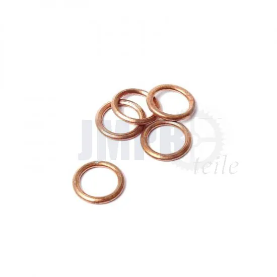 Kupferring gefüllt 8X12X1.5MM Din 7603C