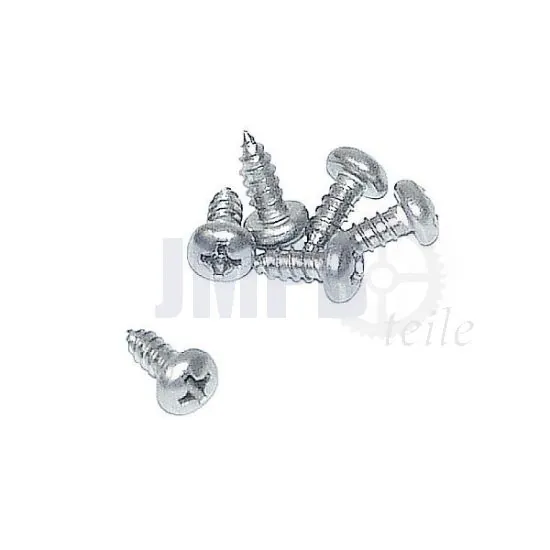 Platte schraube Edelstahl 6.3 X 19 Din 7981