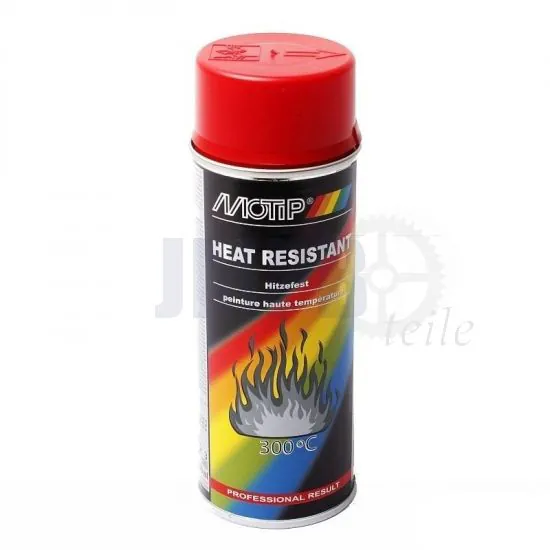 Motip Hitzebeständig Lack Rot - 400 ML