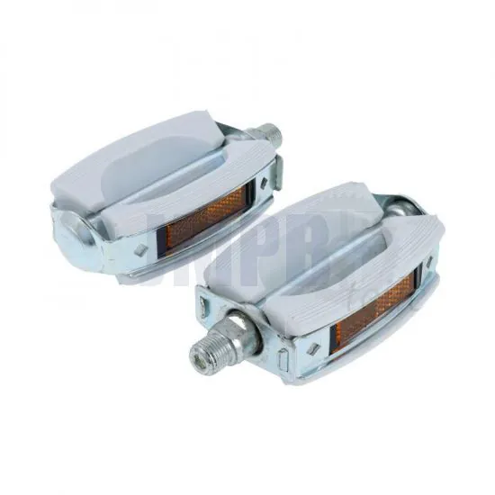 Pedal / Trapper Satz Union Weiß