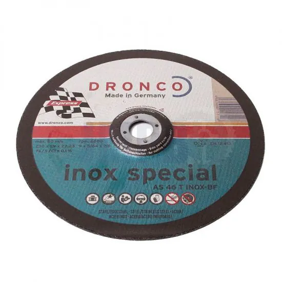Schleifscheibe INOX As 46 230X1.9X22.3