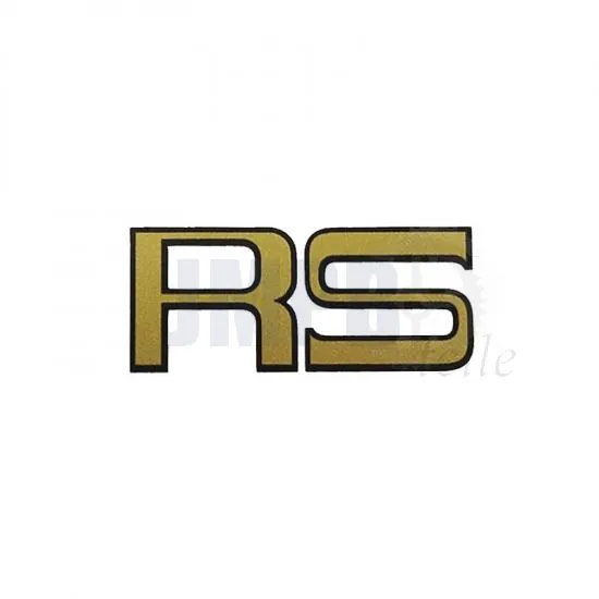 Rahmenaufkleber Kreidler Gold/Schwarz RS