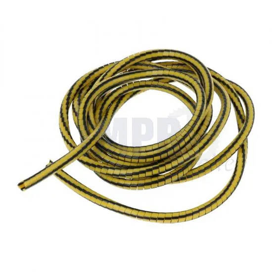 Deckung Außenkabel Schwarz/Gelb 2 Mtr