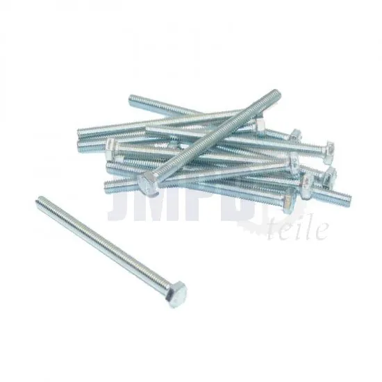 Sechskantschraube M6X80 Verzinkt Din 933