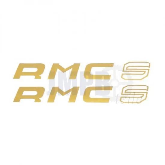 Aufklebersatz Kreidler RMC S Gold 195X30MM