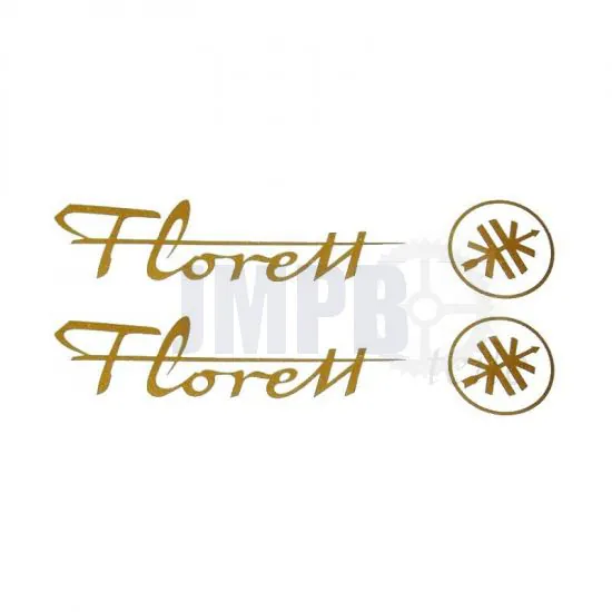 Aufklebersatz Kreidler Eiertank Gold + Logo