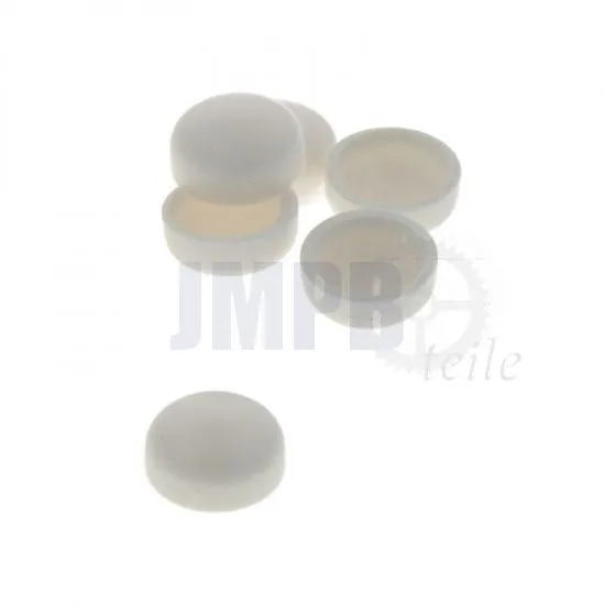 Kappe für Kennzeichenhalter Weiß Pro Stück