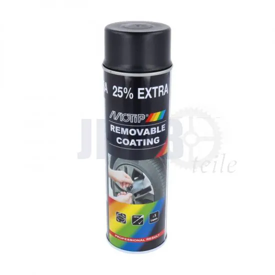 Motip Sprayplast Mattschwarz- 500 ML