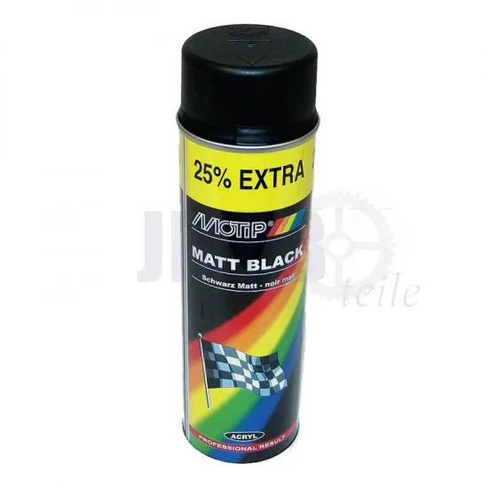 Motip Mattschwarz - 500ML