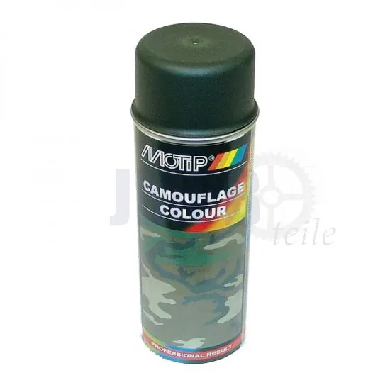 Motip Camouflage-Lack Olivgrün - 400ML