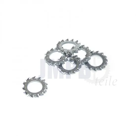 M5 Zahnscheibe Edelstahl Din 6798A