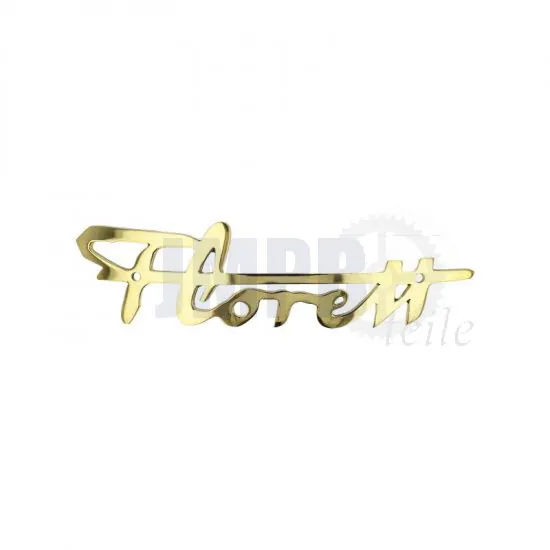 Emblem Kreidler Tank Florett Messing