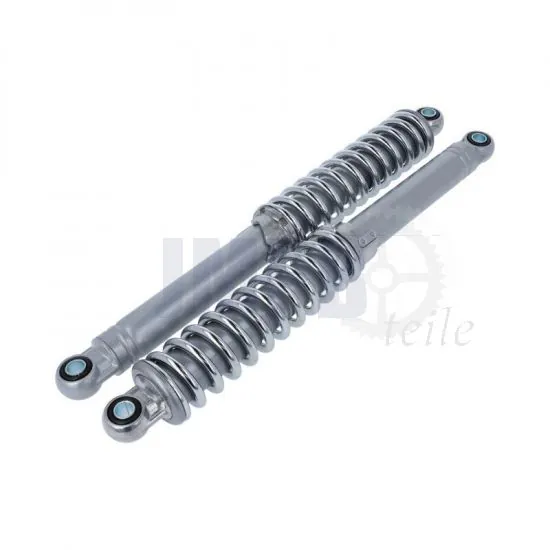 Stoßdämpfer Grau/Chrom IMCA 310MM