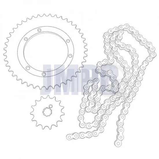 Kettenrand Satz Puch Maxi