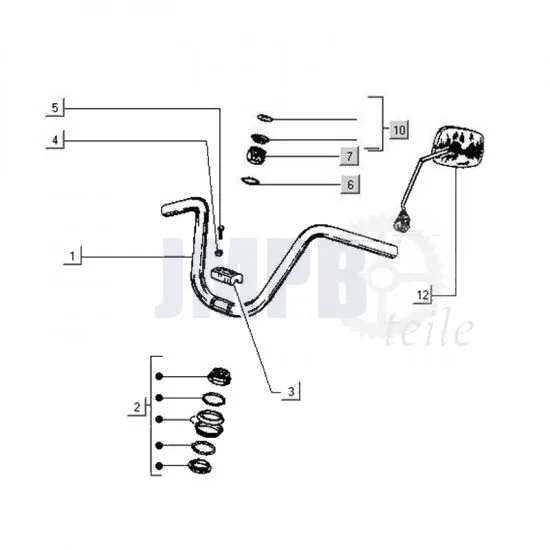 Lenker Gilera Citta